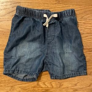 Toddler boy chambray shorts
